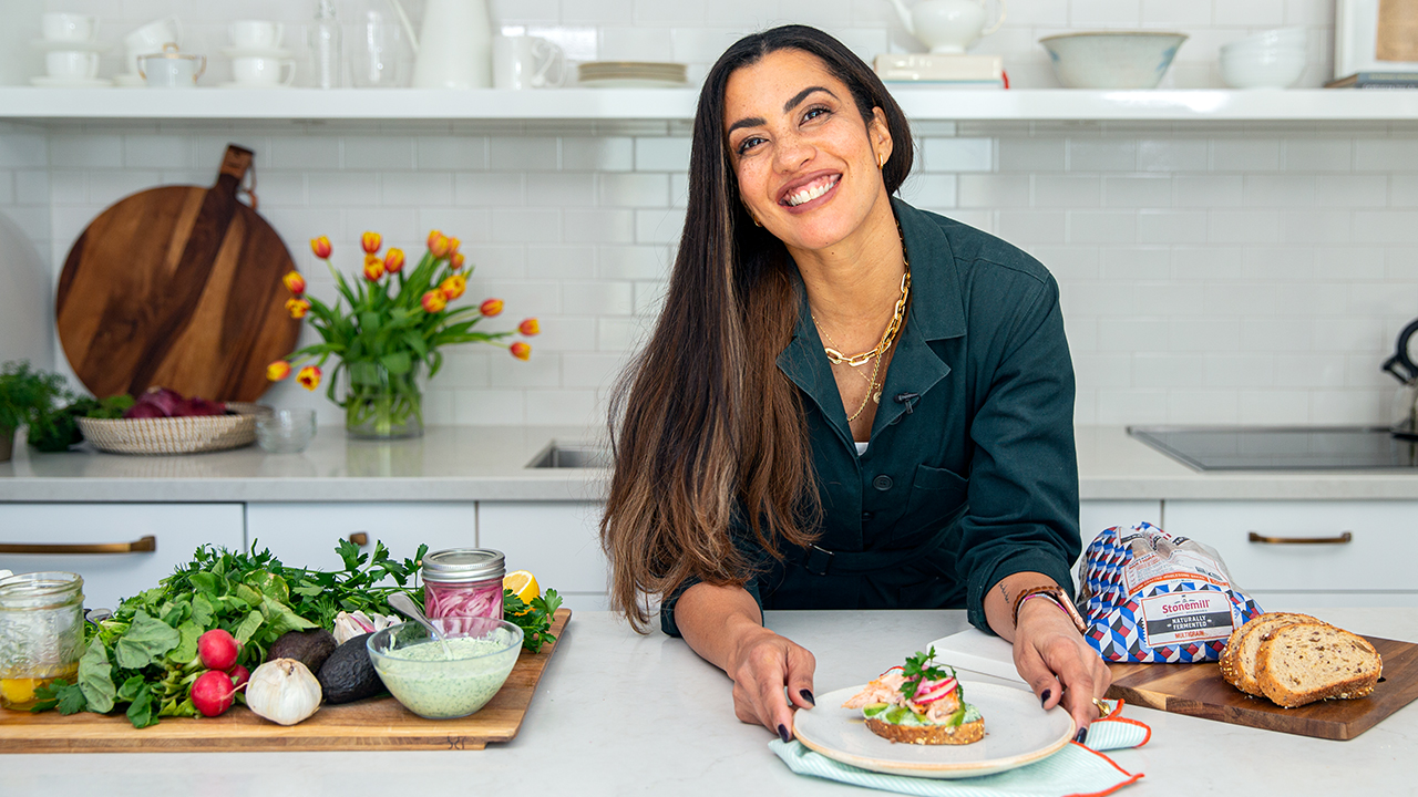 House & Home - Watch Diala Canelo Make A Colorful Salmon Tartine