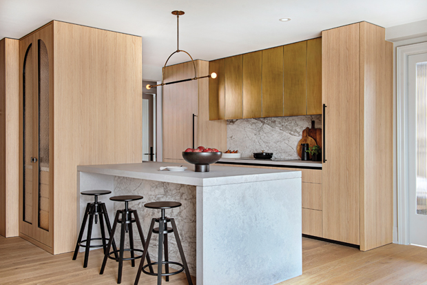 This Kitchen Proves Warm Wood Cabinets Can Be In Style Now! — DESIGNED