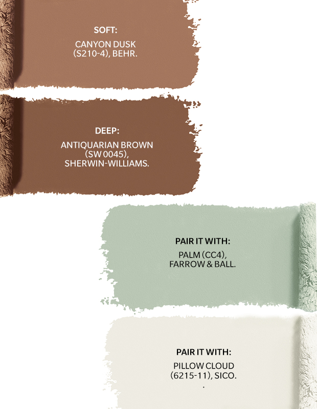 Color Crush Clay Brings A Desert Like Tranquility To Rooms House Home - Baked Clay Paint Color
