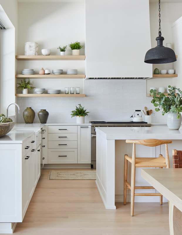 House & Home - Open Shelves Or Closed Upper Cabinets? The Debate Is On!