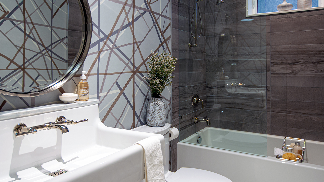 House & Home - How New Fixtures Elevate A Basic Bathroom