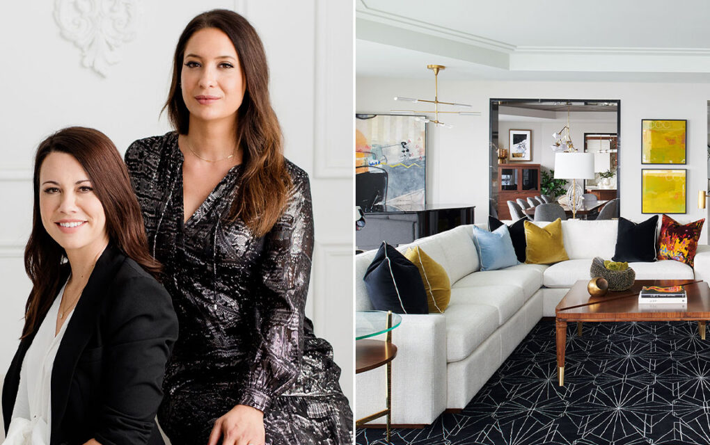 Karen Shearim (left) and Ashley Sleiman of Barnard & Speziale Design