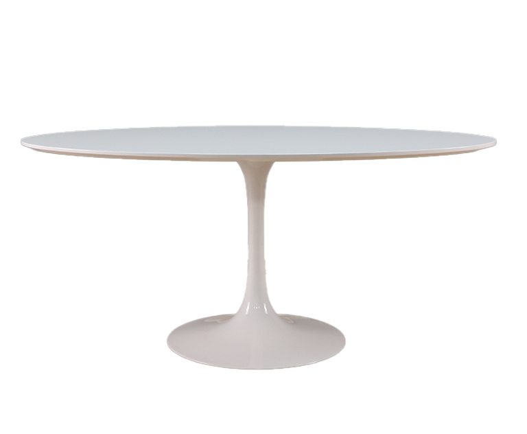 House & Home - Oval Pedestal Table - House & Home