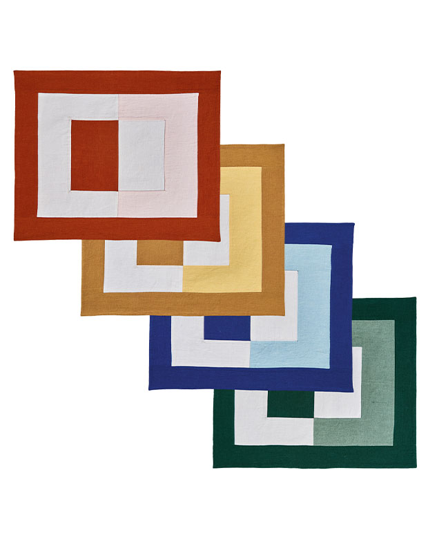 mid-century modern accents