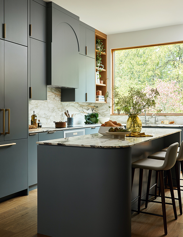 Canadian Shield-inspired kitchen