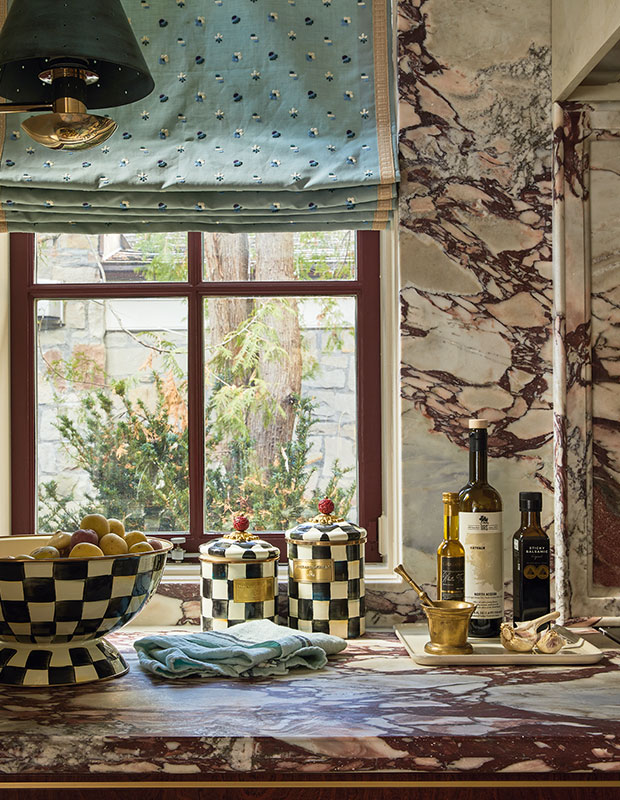 brasserie-inspired kitchen