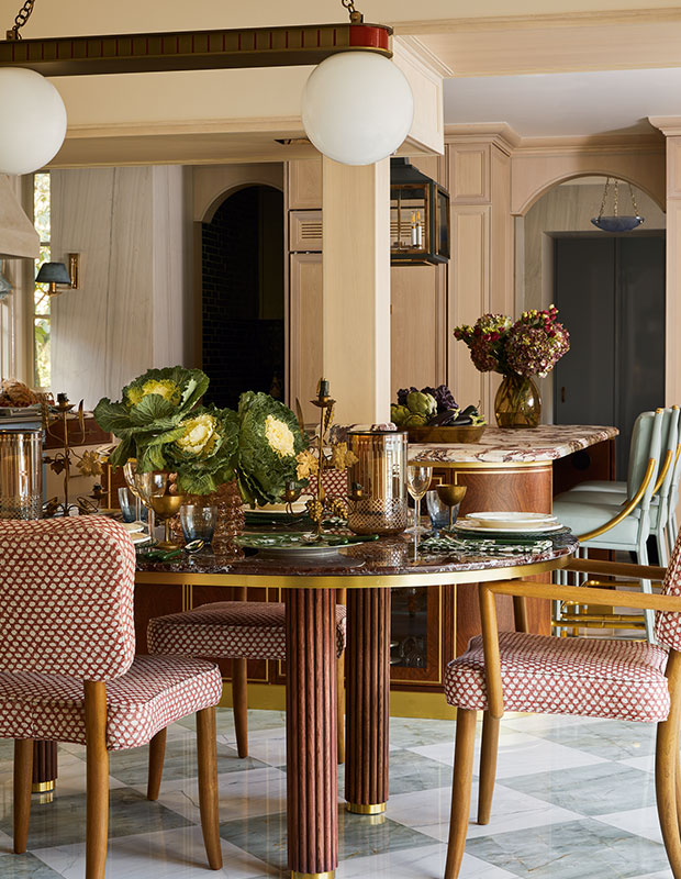 brasserie-inspired kitchen