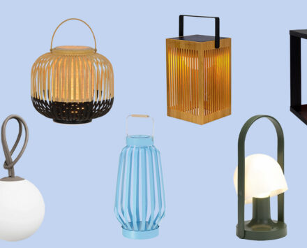 An image of a collection of unique Outdoor Cordless Lanterns.