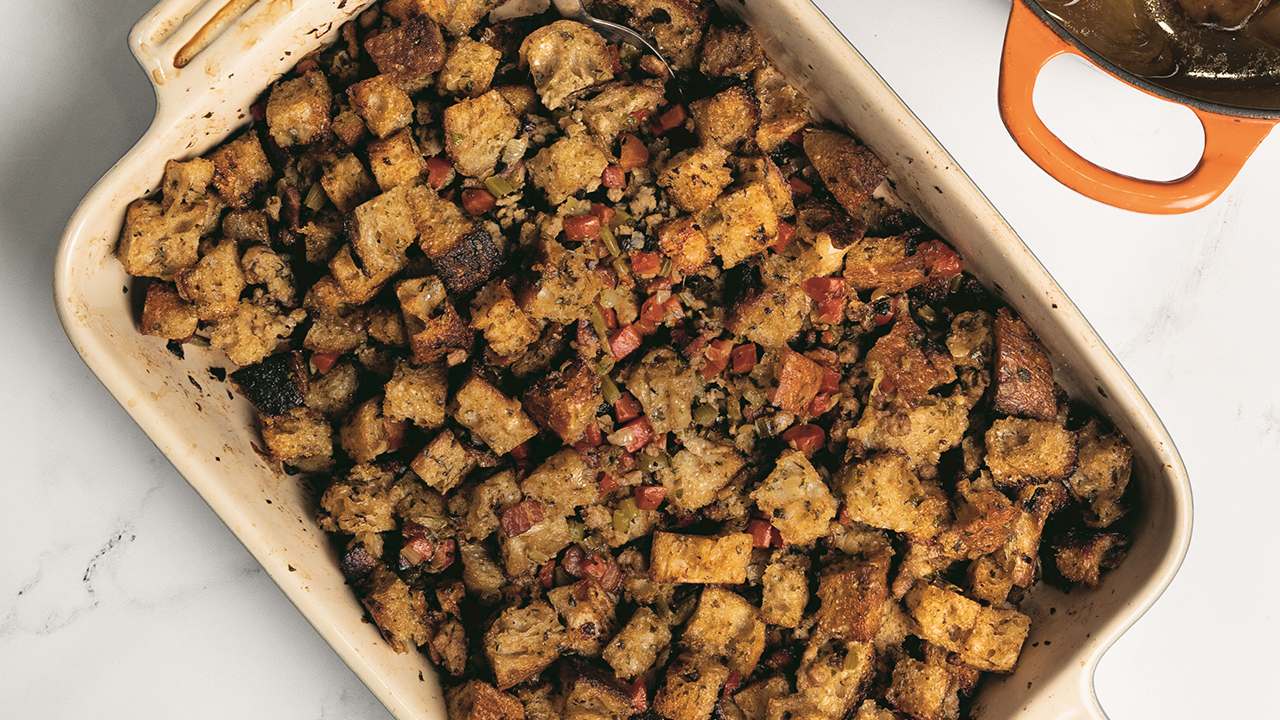 House & Home - Sourdough Stuffing Recipe