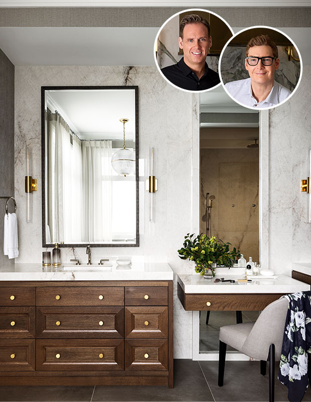 modern bathroom with dressing area Bathroom dressing rooms: 10 ideas for a multi-purpose space