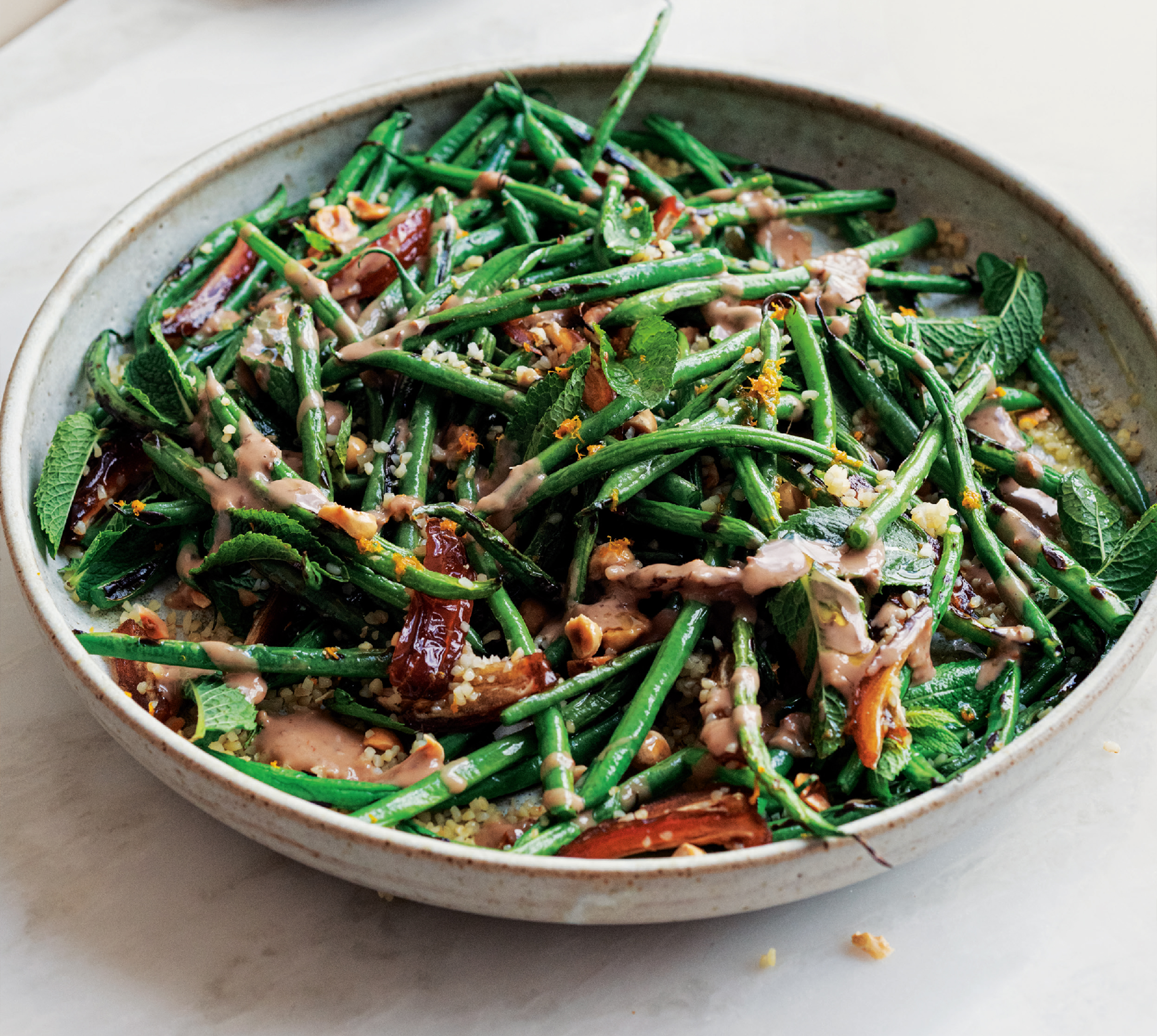 Charred Green Bean Salad