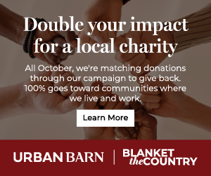 Urban Barn blanket the country
